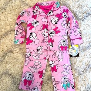 Brand new Disney girl size 4 pajama set